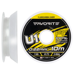 Флюорокарбон Favorite U1 FC 10m 1.75/0.22mm 7.6lb/3.46kg