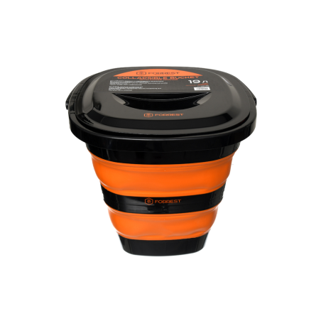Відро силіконове з кришкою Forrest Collapsible Bucket with cover 19л