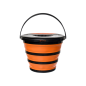 Відро силіконове з кришкою Forrest Folding Bucket Orange with cover 10л