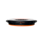 Відро силіконове з кришкою Forrest Folding Bucket Orange with cover 10л