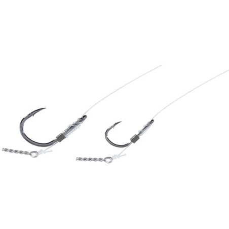 Гачок з повідцем Owner Method Feeder Rig Spear FD-01 №6