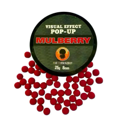 Клуб Рибалок БОЙЛИ POP-UP ПОРОШАТЬ MULBERRY (ШОВКОВИЦЯ) D. 8MM