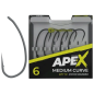 Гачок короповий RidgeMonkey Ape-X Medium Curve з борідкою 8 (10 шт/уп)
