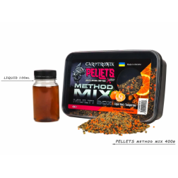 Пеллетс Multi BOX Метод Микс + Ликвид (Тигровый орех/Мандарин)