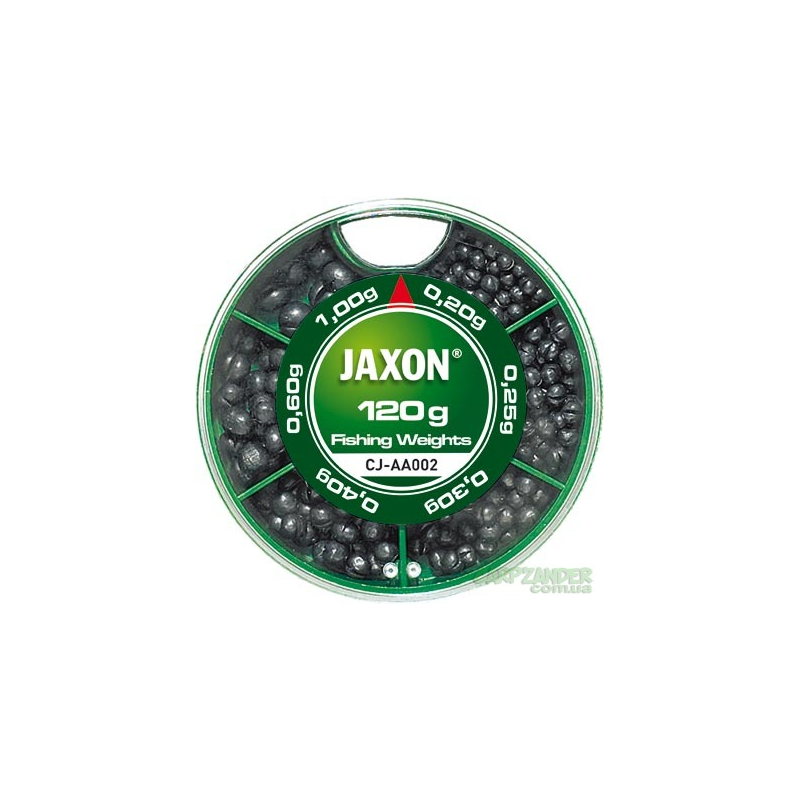 Набір вантажів Jaxon CJ-AA007 50g 0.20/ 0.25/ 0.30/ 0.40/ 0.60/ 1.0