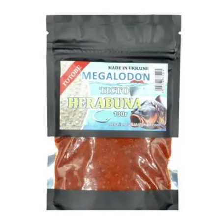 Готове тісто Megalodon Herabuna 100г Креветка