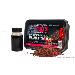 Пелетс Multi BOX Метод Мікс + Ліквід (Кальмар/Журавлина)