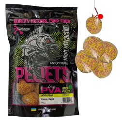 Carptronik Готові ПВА стики PVA stick pellets Mix (Acid pear) (кісла груша), CTPVAAP