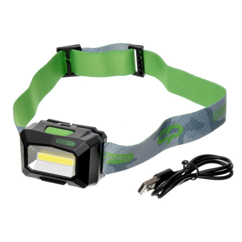 Ліхтар налобний Carp Pro WR Headtorch 3W COB Ліхтар налобний Carp Pro WR Headtorch 3W COB