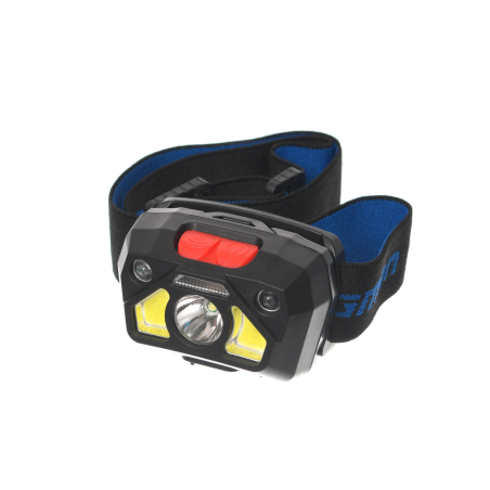 Лiхтар налобний Flagman Head Lamp 6 режимів (sensor) з акумулятором