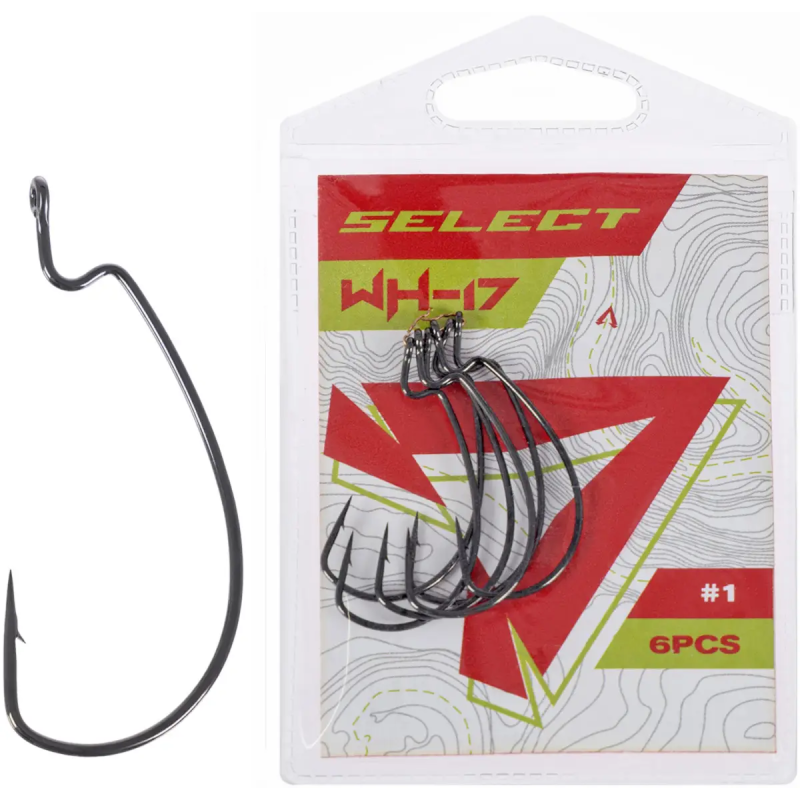 Гачок Select WH-17 №1 (6 шт/уп) Гачок Select WH-17 №1 (6 шт/уп)