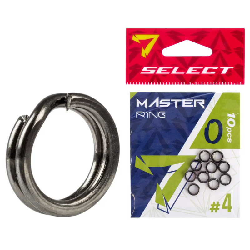 Кільце заводне Select Master Ring №4 6mm (10 шт/уп) Кільце заводне Select Master Ring №4 6mm (10 шт/уп)