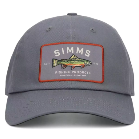 Кепка Simms Single Haul Cap Gunmetal Trout