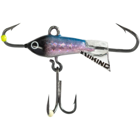 Балансир Viking Fishing Yeti Ice Jig 15mm 1.5g №01 Blue Glam
