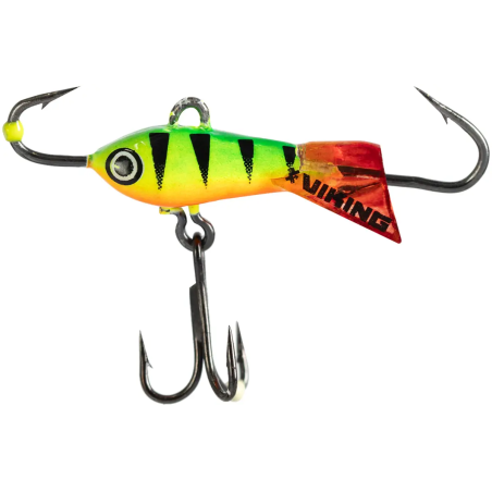 Балансир Viking Fishing Yeti Ice Jig 15mm 1.5g 04 Fire Perch