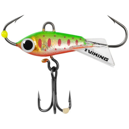 Балансир Viking Fishing Yeti Ice Jig 20mm 3.0g 27 Trout Green