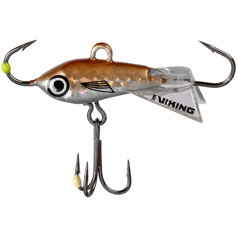 Балансир Viking Fishing Yeti Ice Jig 20mm 3.0g 12 Smoke Anchovy