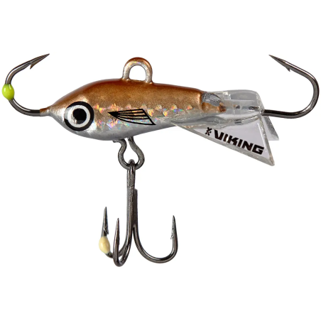 Балансир Viking Fishing Yeti Ice Jig 20mm 3.0g 12 Smoke Anchovy
