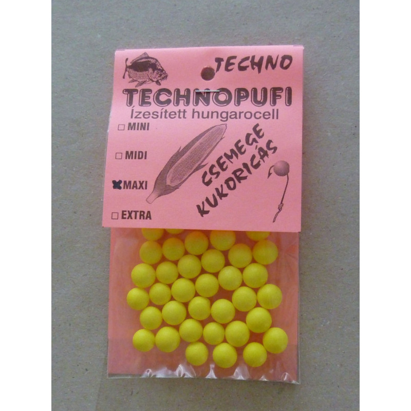 Technopufi midi Kukorica