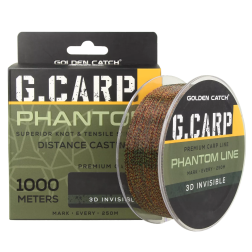 Волосінь GC G.Carp Phantom Line 1000м 3D Invisible 0.26мм