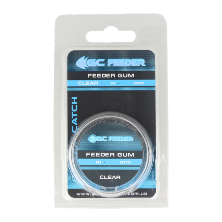 Амортизатор GC Feeder Gum 8м 0.8мм Clear