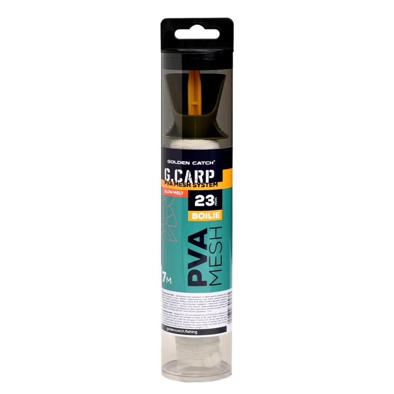 ПВА рукав GC G.Carp PVA Mesh System Boilie Slow Melt 7м Ø23мм