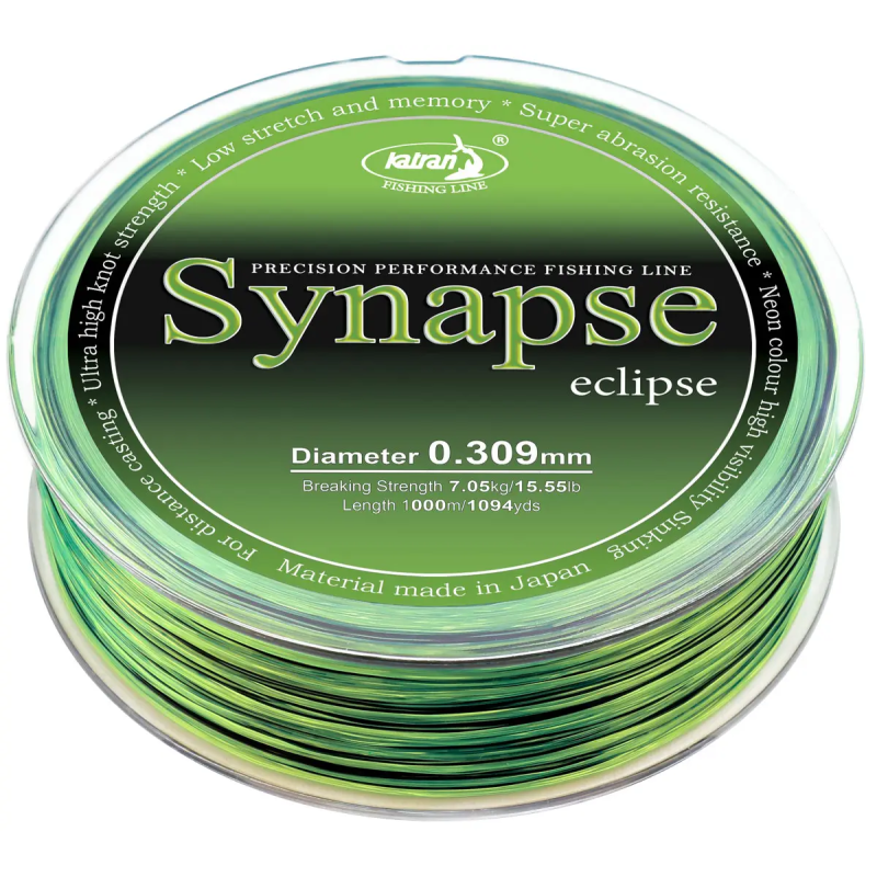 Волосінь Katran Synapse Wild Carp Camo 1000m (dark camo) 0.286mm 12.62lb
