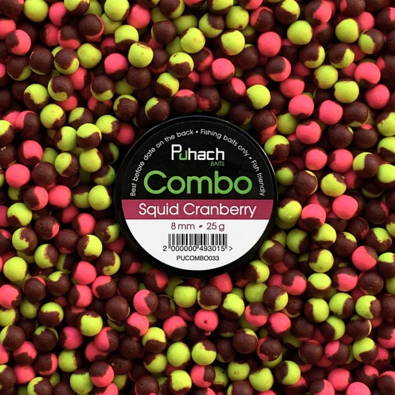 Puhach Baits Combo 8 mm - Squid Сranberry (Кальмар/Журавлина) Puhach Baits Combo 8 mm - Squid Сranberry (Кальмар/Журавлина)