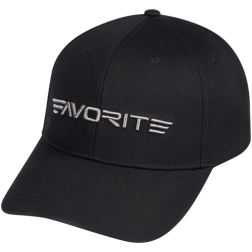Кепка Favorite Long Silver Logo 58 Black