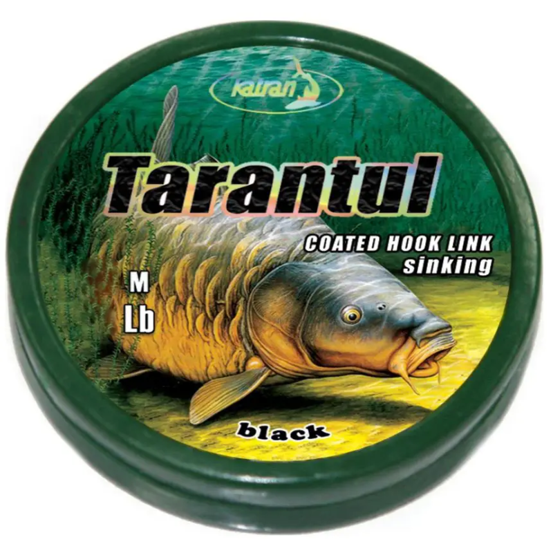 Повідцевий матеріал Katran Coated Braided Hook Links Tarantul 20m 15lb Повідцевий матеріал Katran Coated Braided Hook Links Tarantul 20m 15lb
