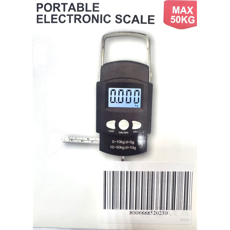 Ручні ваги електронні, з рулеткою Portable Electronic Scale
