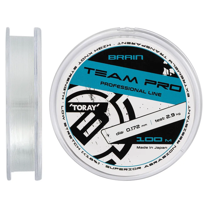 Волосінь Brain Team Pro 100m 0.172mm 2.9kg