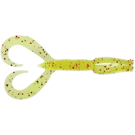 Силікон Keitech Little Spider 2" (8 шт/уп) pal_01Chartreuse Red Flk