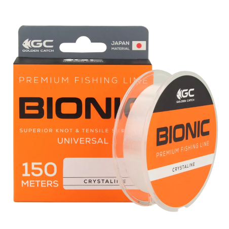 copy of Волосінь GC Bionic Universal Line 150м Crystaline 0.20мм