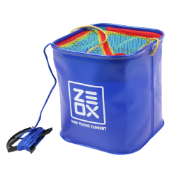 Відро ZEOX Bucket with Rope and Mesh 8L