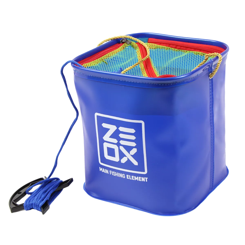 copy of Відро ZEOX Bucket with Rope and Mesh 8L