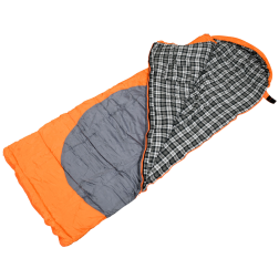 Спальний мішок Forrest Voyager+ 16°C Sleeping Bag Orange-Gray Leftt