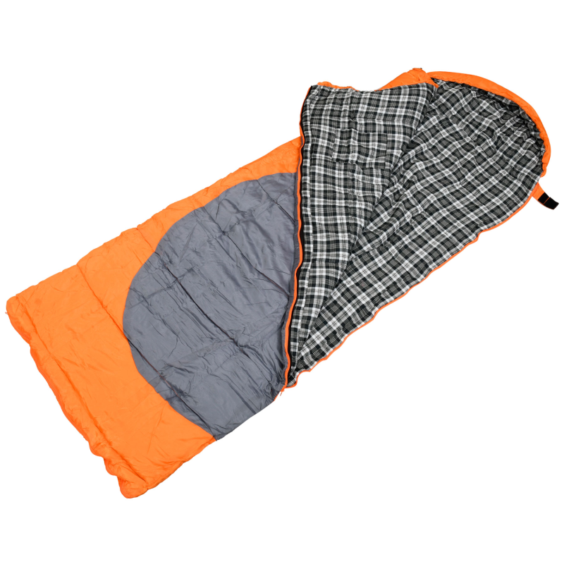 Спальний мішок Forrest Voyager+ 16°C Sleeping Bag Orange-Gray Leftt