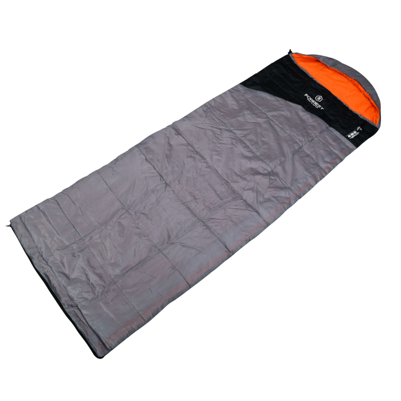 Спальний мішок Forrest Voyager 20°C Sleeping Bag Gray-Black Leftt
