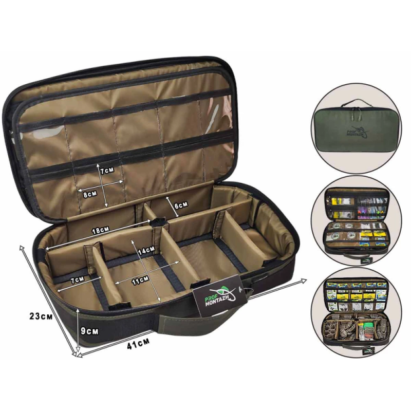 Сумка-органайзер Tackle Bag FFC для аксесуарів та годівниць