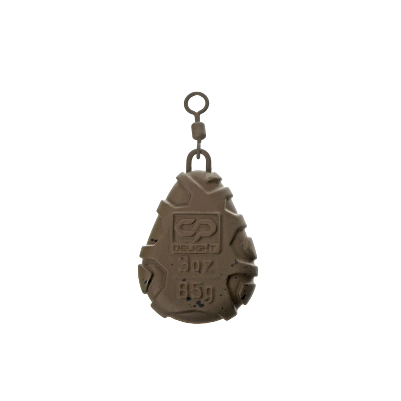 Грузило Carp Pro Delight Flat Pear Swivel 85г Грузило Carp Pro Delight Flat Pear Swivel 85г