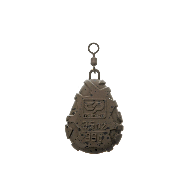 Грузило Carp Pro Delight Flat Pear Swivel 99г