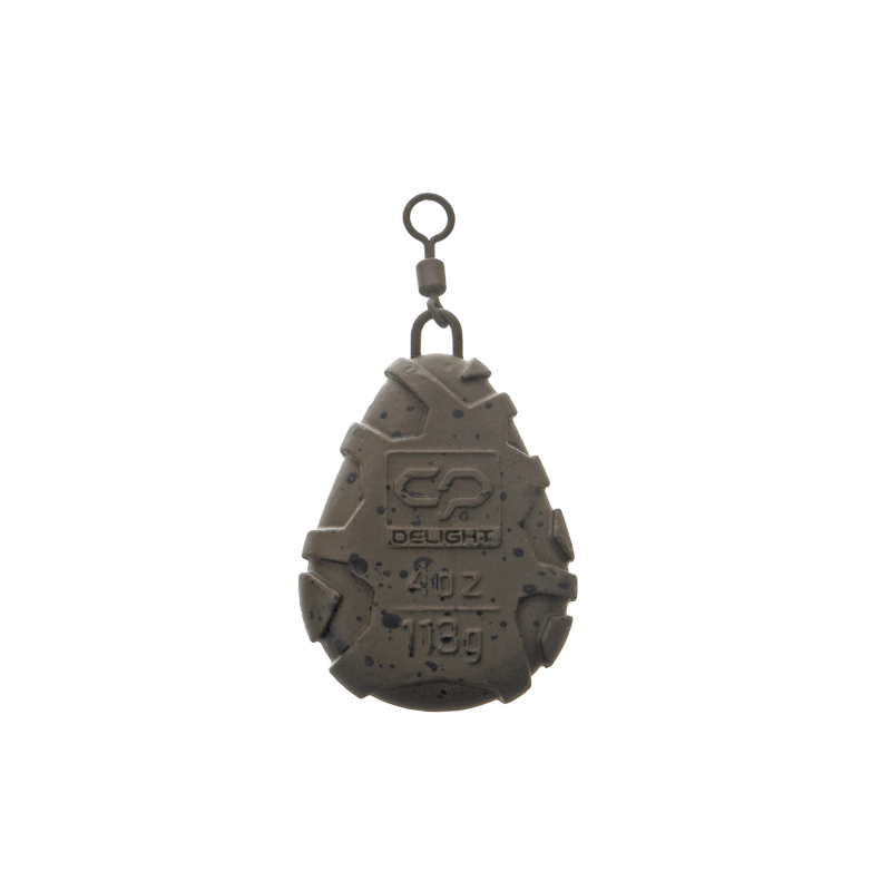 Грузило Carp Pro Delight Flat Pear Swivel 113г