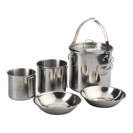Набір посуду Forrest Optima Camping Cookwere Set SS 02