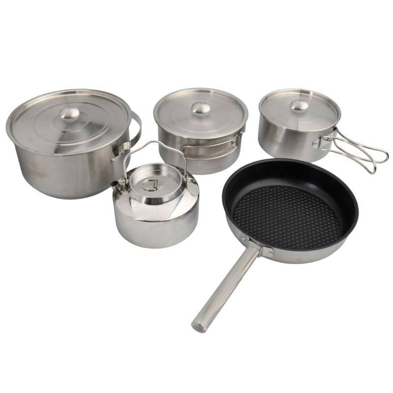 Набір посуду Forrest Optima Camping Cookwere Set SS 03 Набір посуду Forrest Optima Camping Cookwere Set SS 03