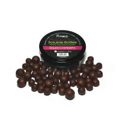 Пилячі насадочні бойли Puhach Baits Premium Soluble Boilies 12/14 mm - Squid Cranberry (Кальмар/Журавлина)