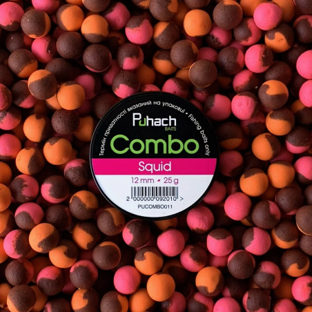 Puhach Baits Combo 15 mm - Squid (Кальмар), 40g