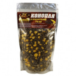Конопля с кукурузой (70/30), 400г