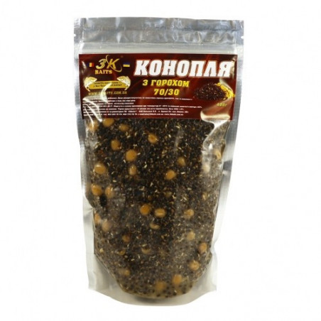 КОНОПЛЯ С ГОРОХОМ (70/30), 400Г