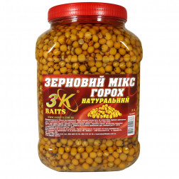Зерновий МІКС ГОРОХ (натуральний), 3л